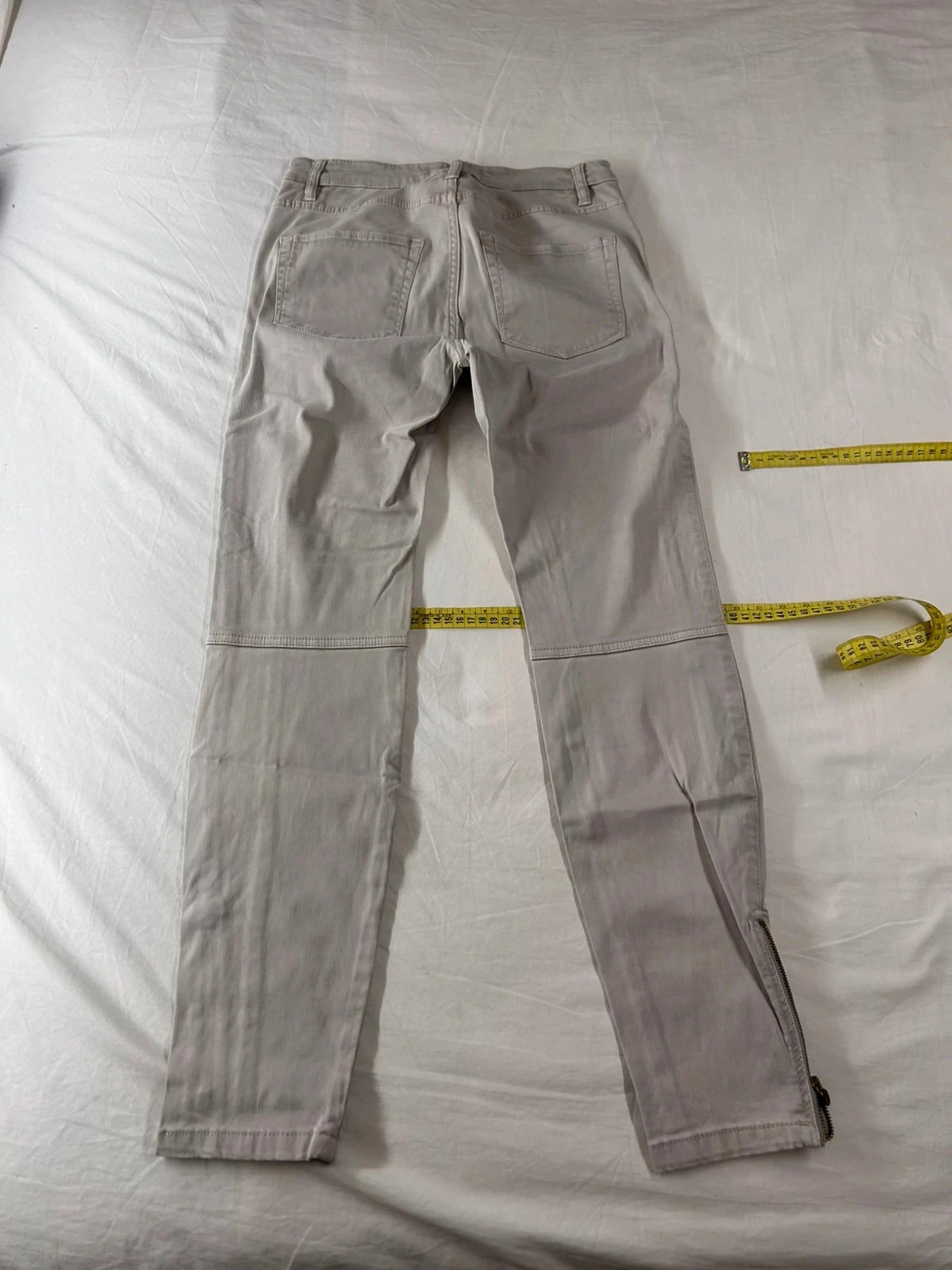 Beige witte skinny jeans h&m – photo 9